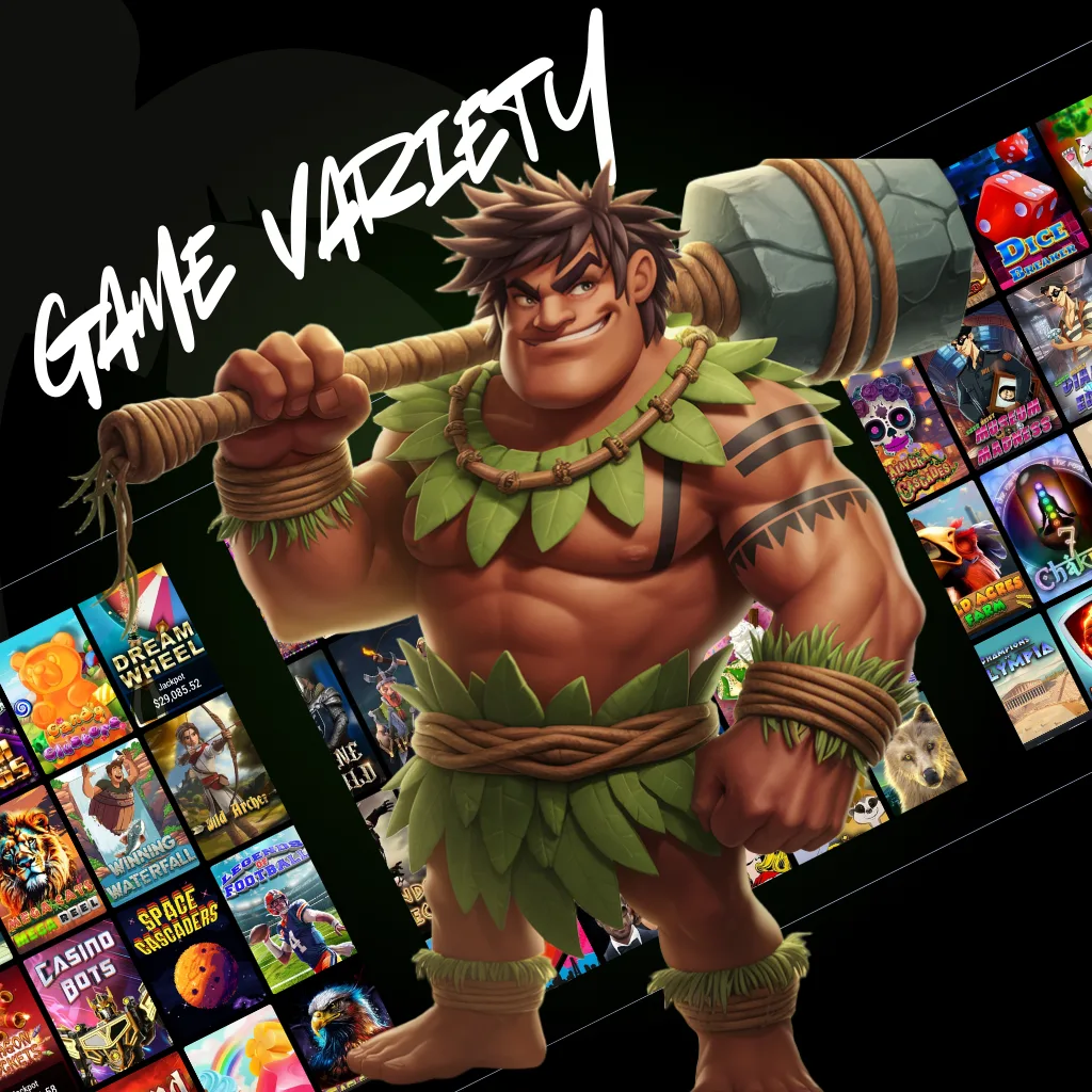 Game Variety in jumba bet casino